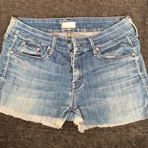 Mother cutoff jeans shorts size 29